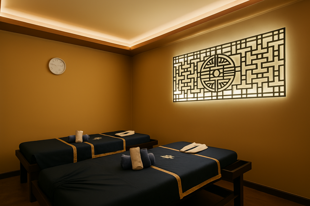 couple spa room